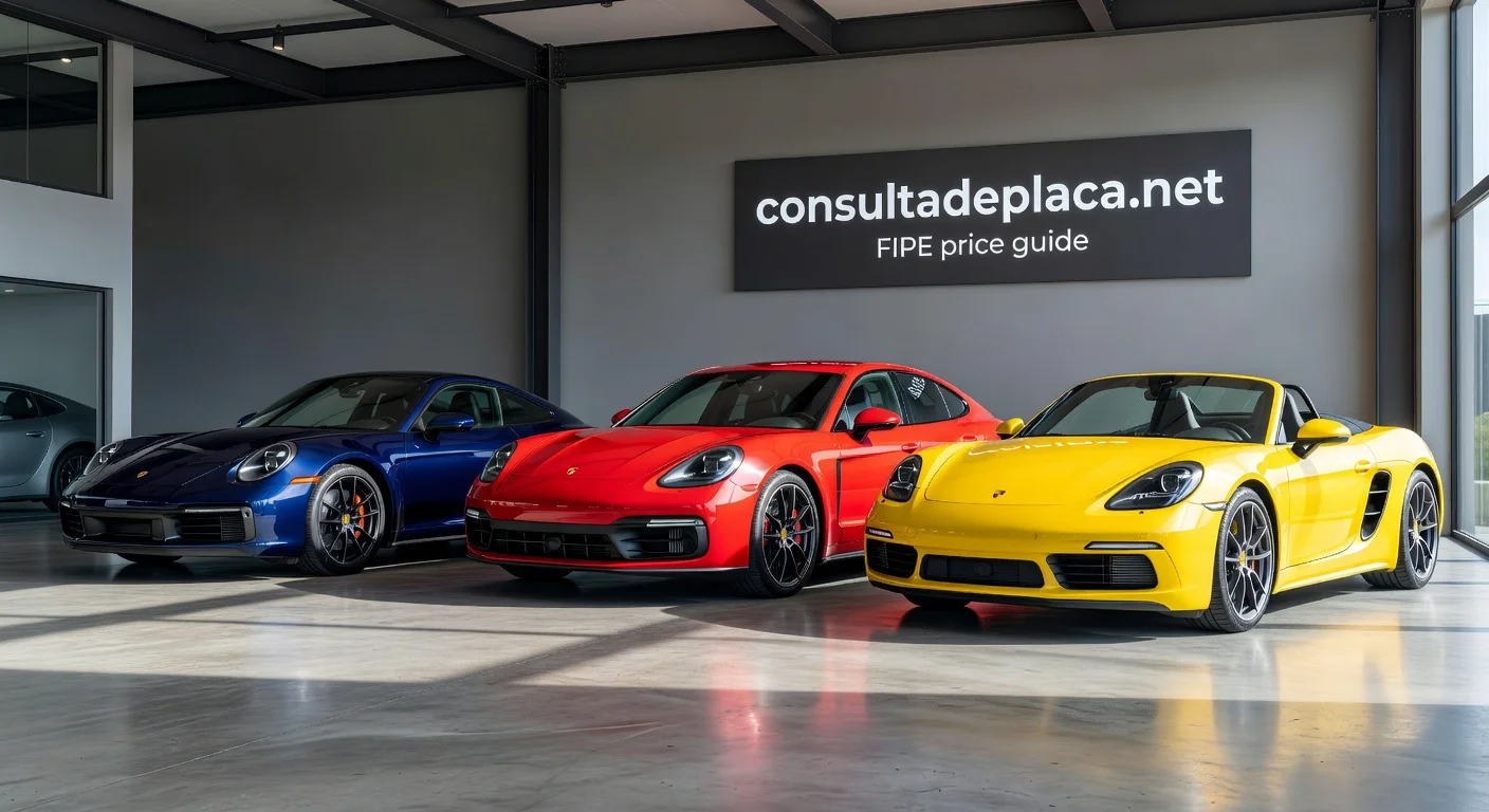 Tabela FIPE Porsche Elétricos e Híbridos: Preços 2026