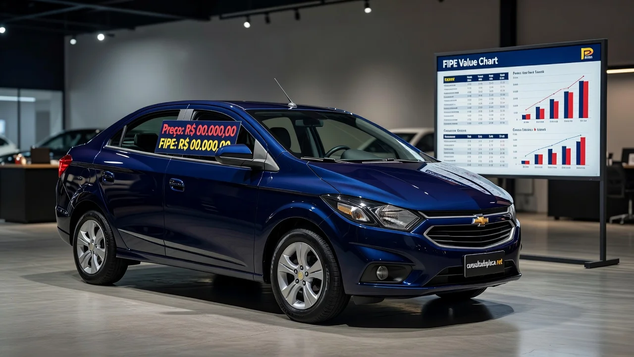Tabela FIPE Prisma 2020: Preço Atualizado e Quanto Vale