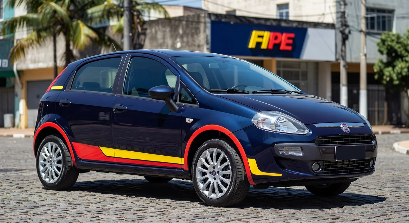Tabela FIPE Punto (Fiat): Preços 2026 por Ano e Versão
