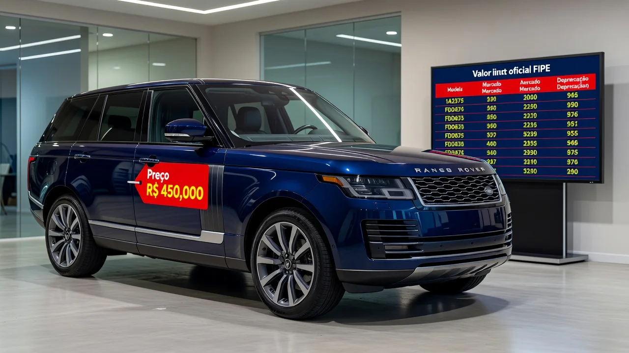 Tabela FIPE Range Rover 2026: Preços por Ano e Como Consultar pela Placa