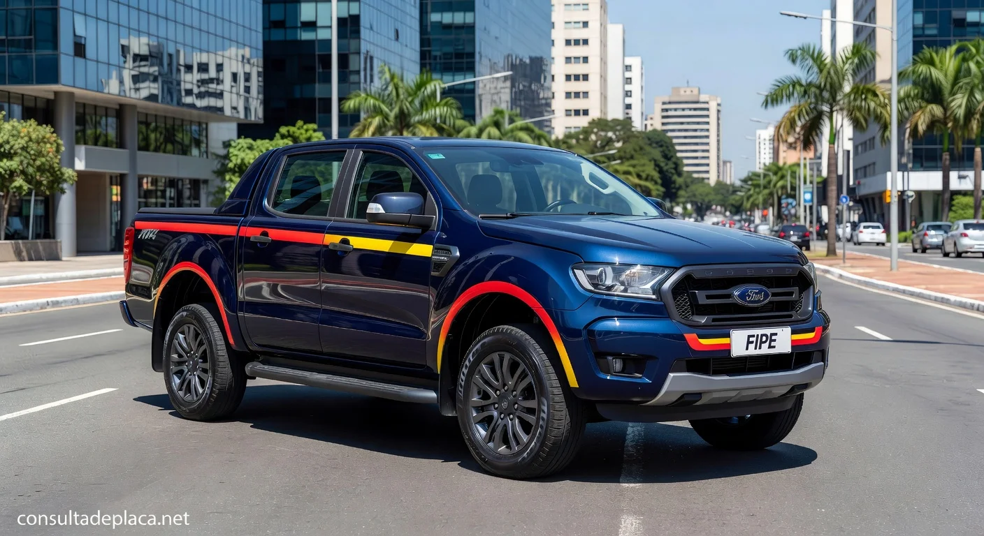 Tabela FIPE Ranger (Ford): Preços 2026 por Ano e Versão