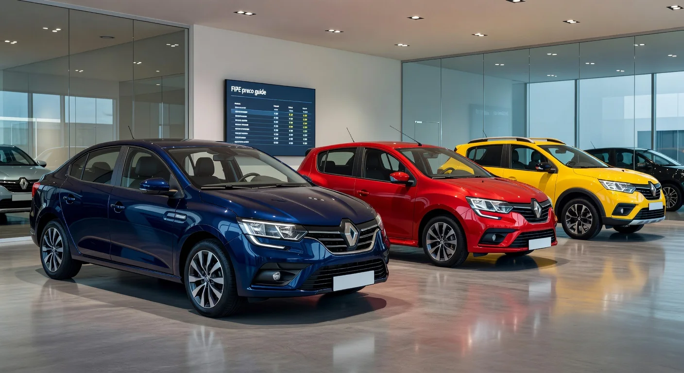 Tabela FIPE Renault: Preços de Todos os Modelos em 2026