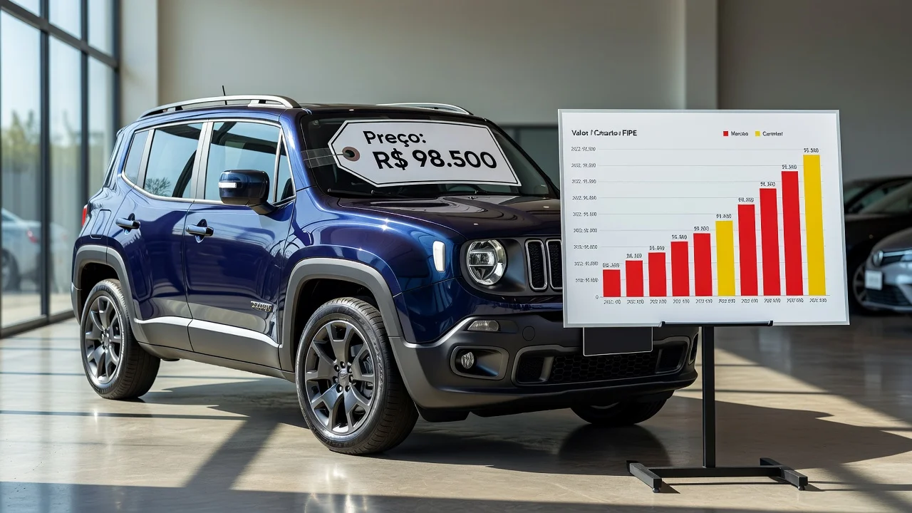 Tabela FIPE Renegade 2017: Preço Atualizado e Quanto Vale