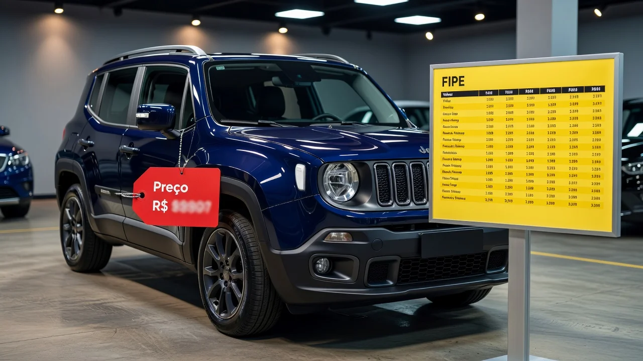 Tabela FIPE Renegade 2020: Preço Atualizado e Quanto Vale