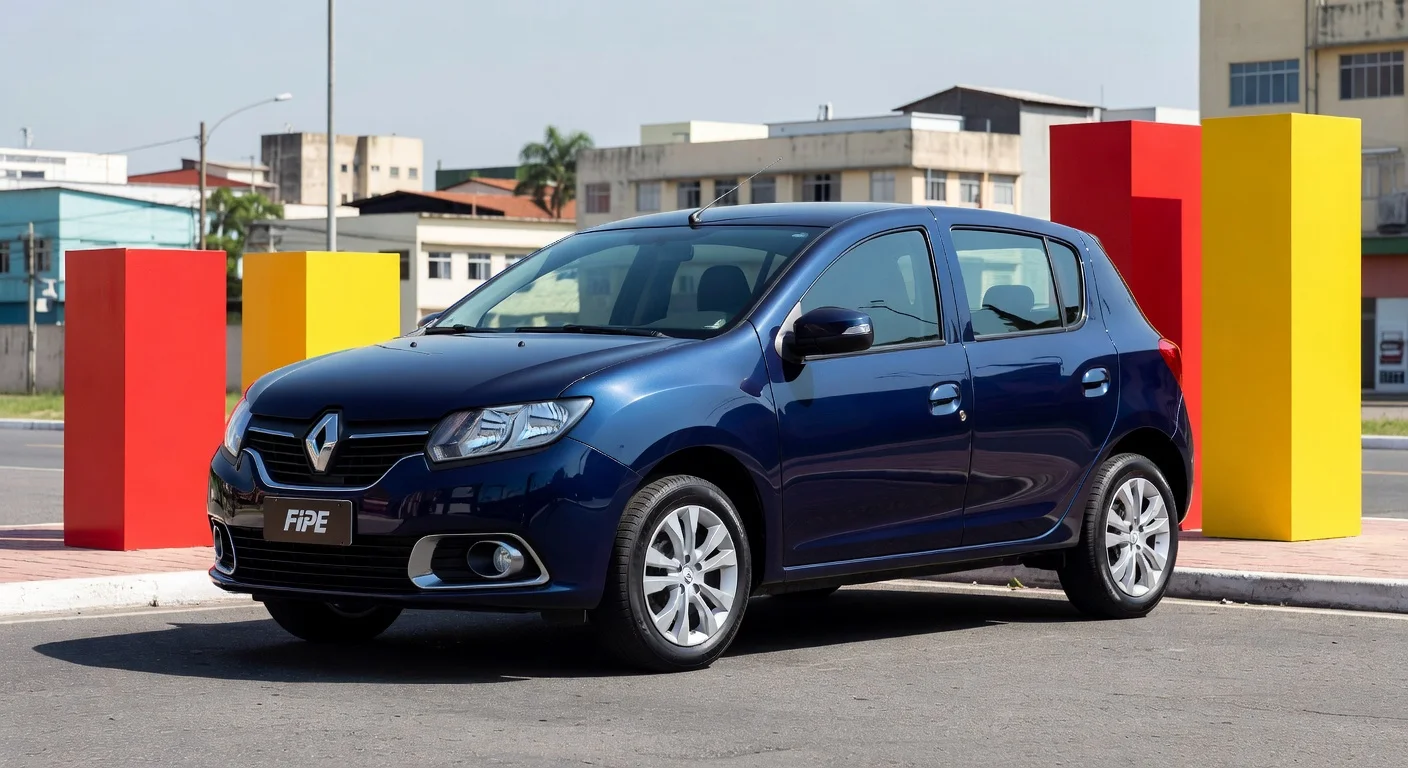 Tabela FIPE Sandero (Renault): Preços 2026 por Ano e Versão