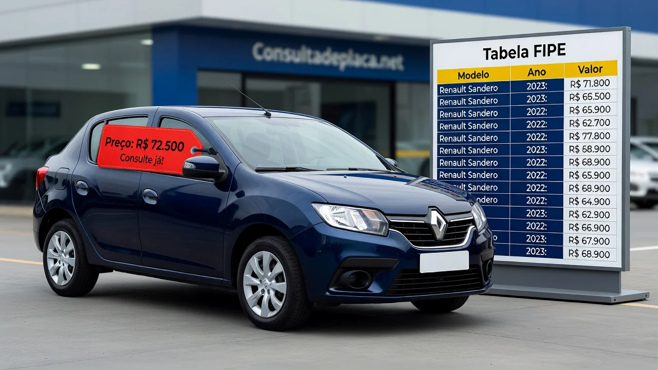 Tabela FIPE Sandero 2009: Preço Atualizado e Quanto Vale