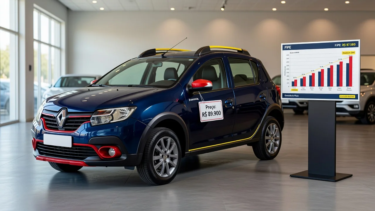 Tabela FIPE Sandero Stepway 2026: Preços por Ano e Como Consultar pela Placa