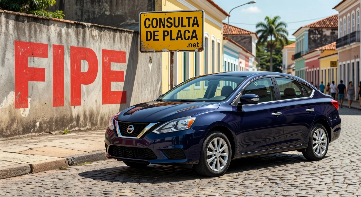 Tabela FIPE Sentra (Nissan): Preços 2026 por Ano e Versão
