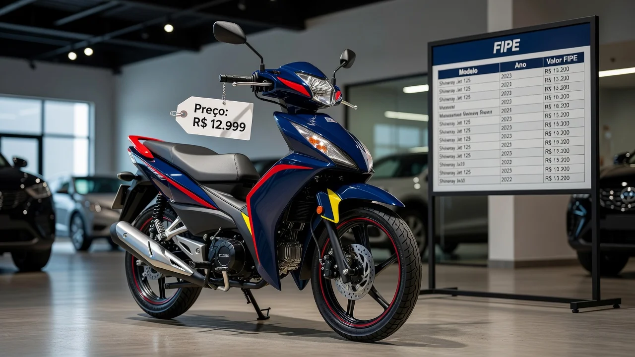 Tabela FIPE Jet 125 2026: Preços por Ano e Como Consultar pela Placa