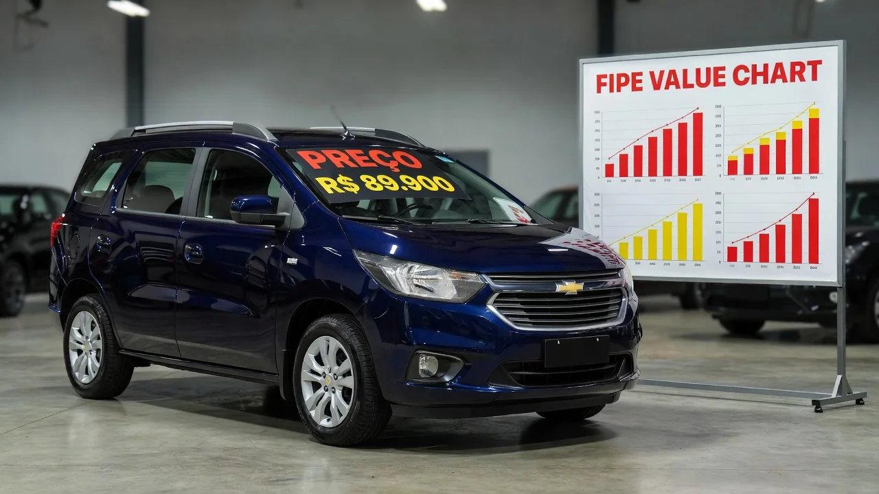 Tabela FIPE Spin 2015: Preço Atualizado e Quanto Vale