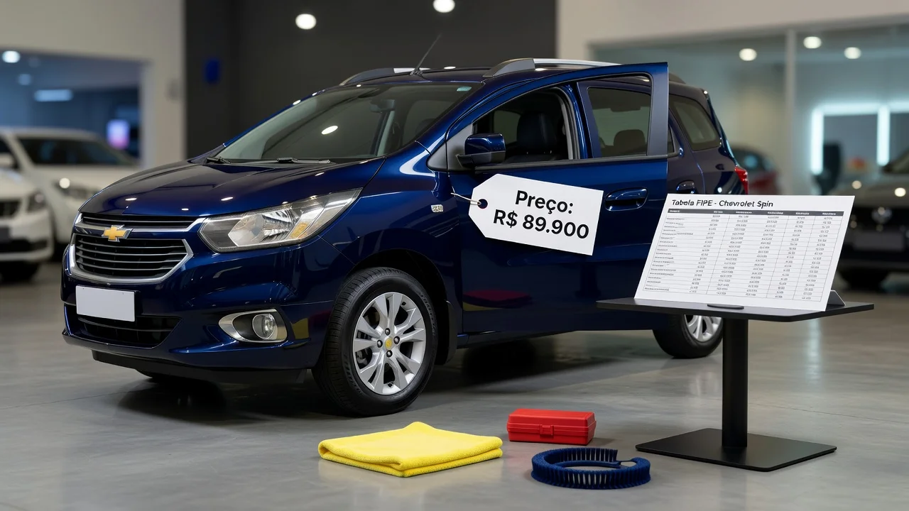 Tabela FIPE Spin 2016: Preço Atualizado e Quanto Vale