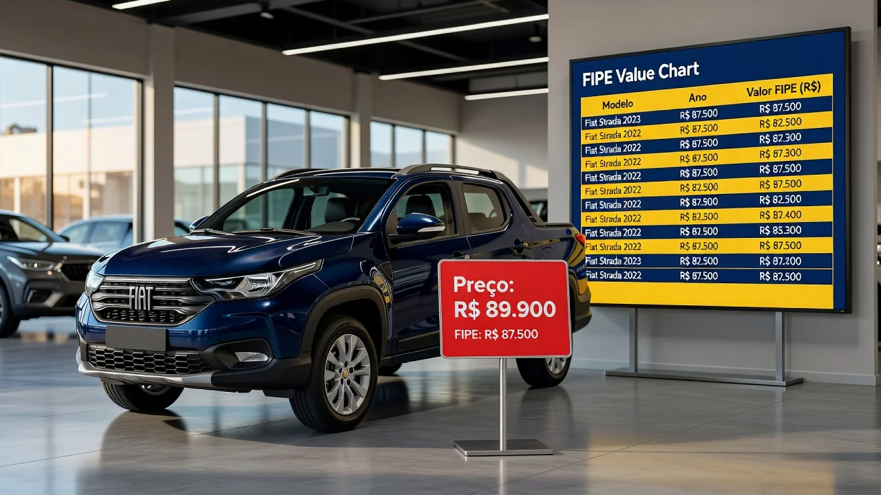 Tabela FIPE Strada 2013: Preço Atualizado e Quanto Vale