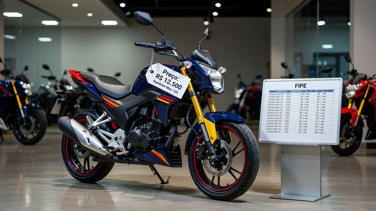Tabela FIPE Max 125 2026: Preços por Ano e Como Consultar pela Placa