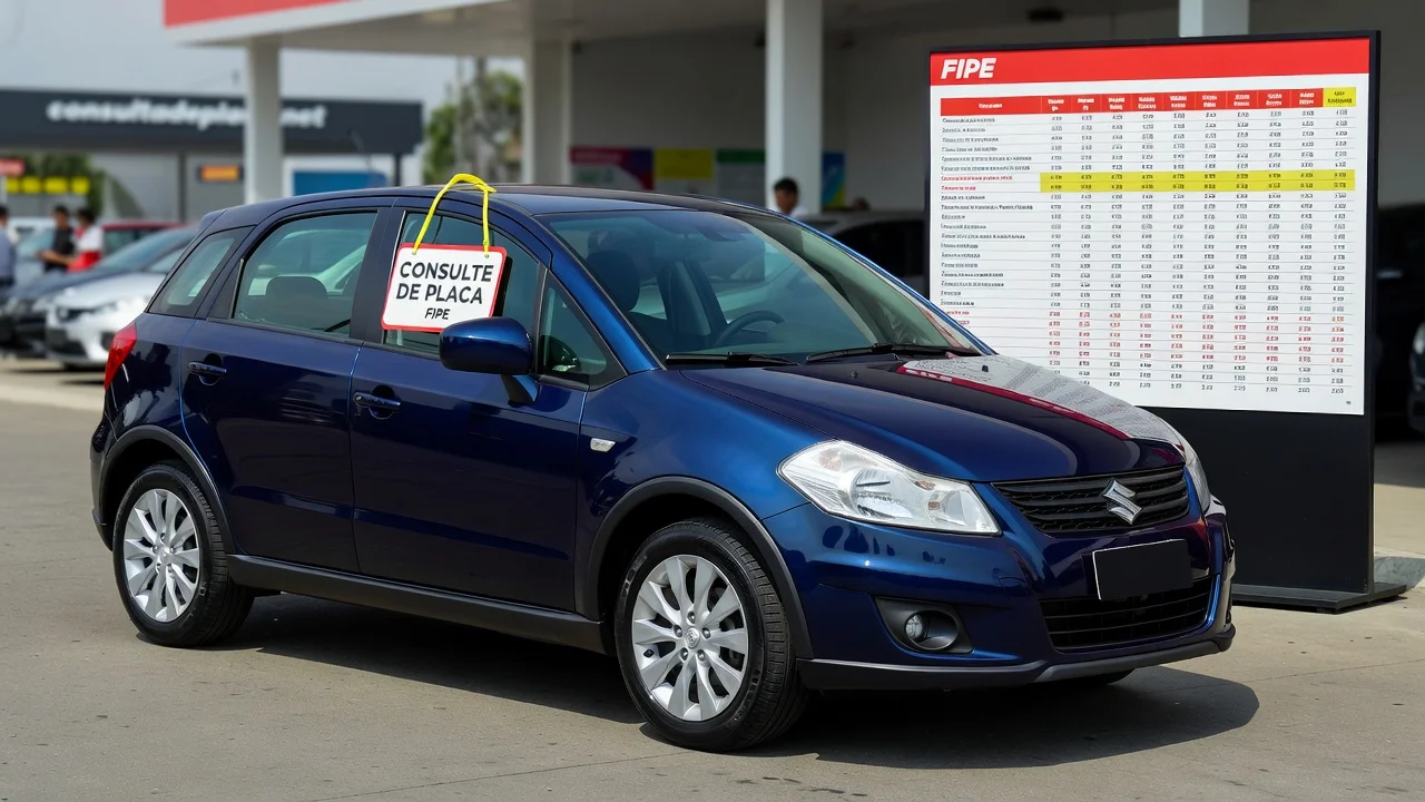 Tabela FIPE SX4 2026: Preços por Ano e Como Consultar pela Placa