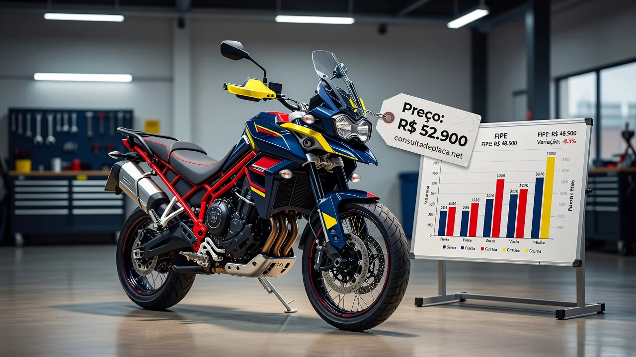 Tabela FIPE Tiger 800 XC 2026: Preços por Ano e Como Consultar pela Placa