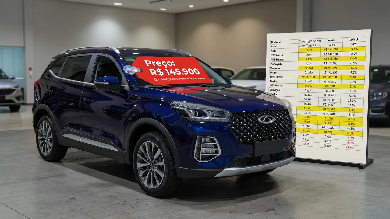 Tabela FIPE Tiggo 2023: Preço Atualizado e Quanto Vale
