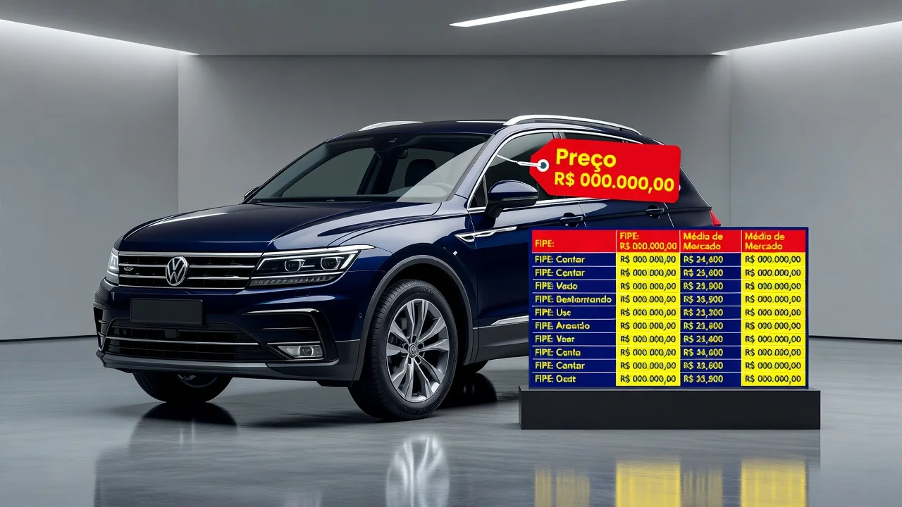 Tabela FIPE Tiguan 2012: Preço Atualizado e Quanto Vale