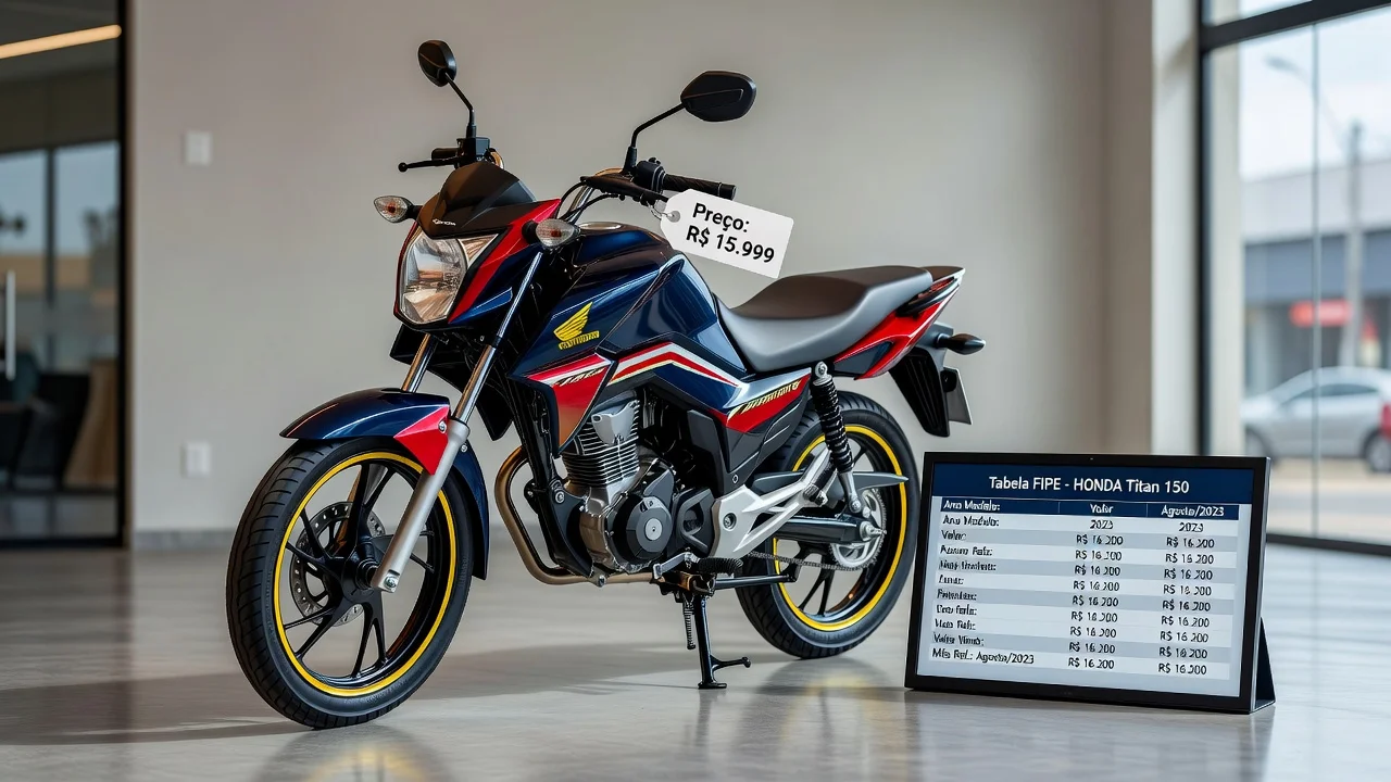 Tabela FIPE Titan 150 2008: Preço Atualizado e Quanto Vale