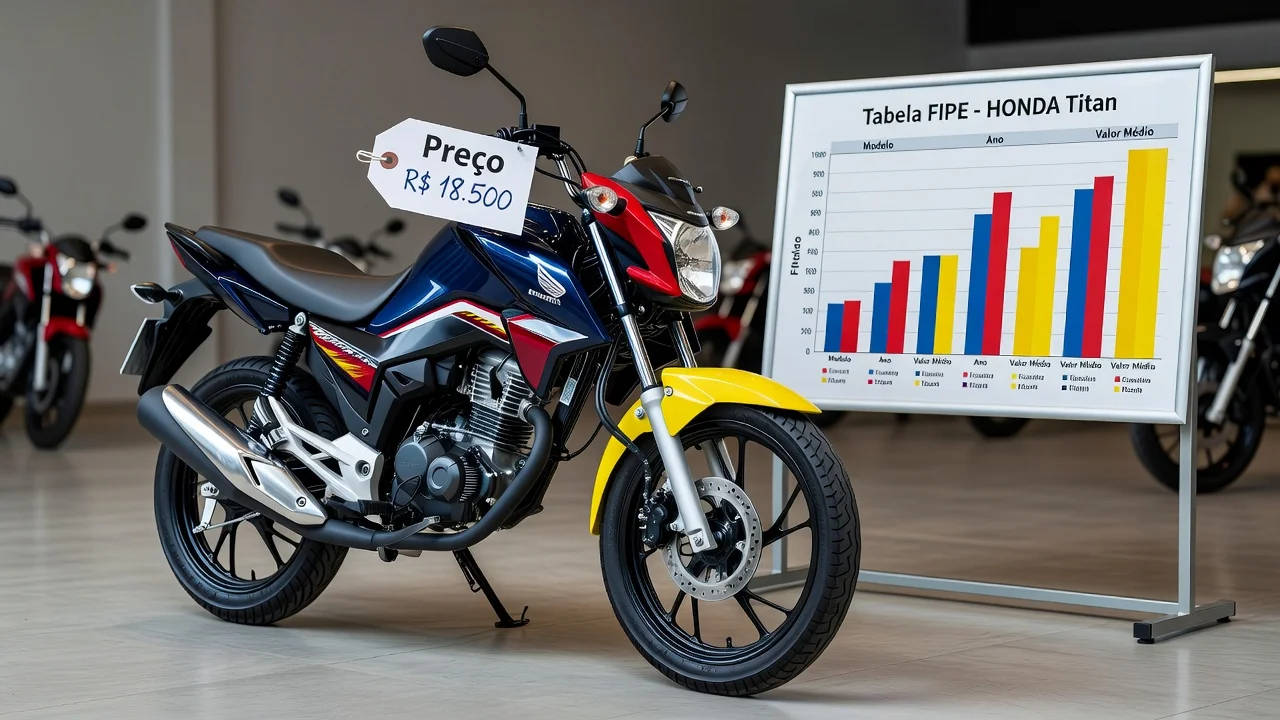 Tabela FIPE Titan 2003: Preço Atualizado e Quanto Vale