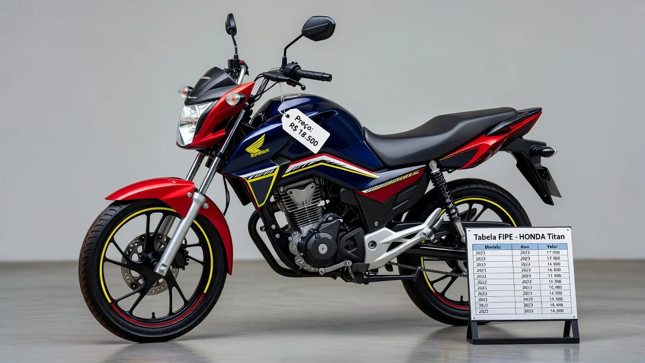 Tabela FIPE Titan 2005: Preço Atualizado e Quanto Vale