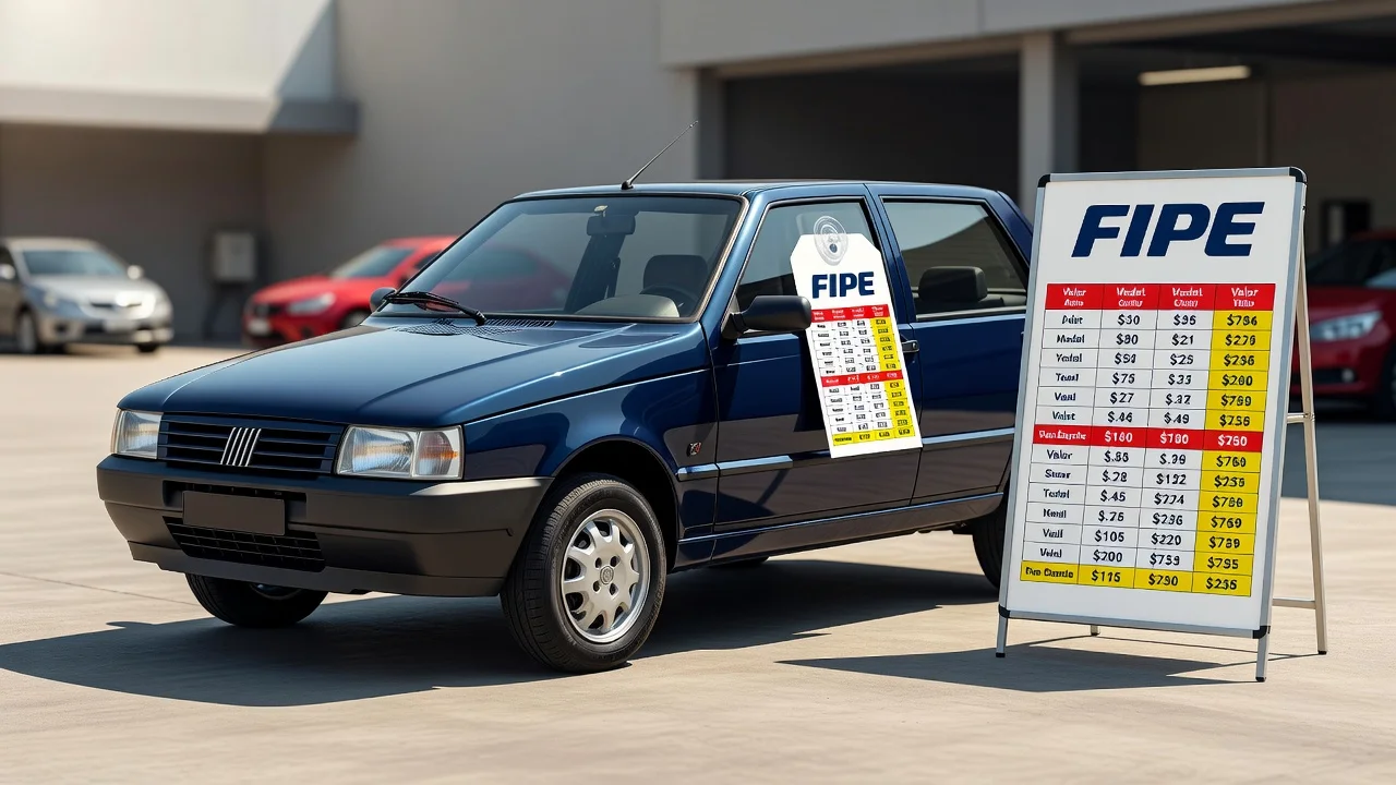 Tabela FIPE Uno 2005: Preço Atualizado e Quanto Vale