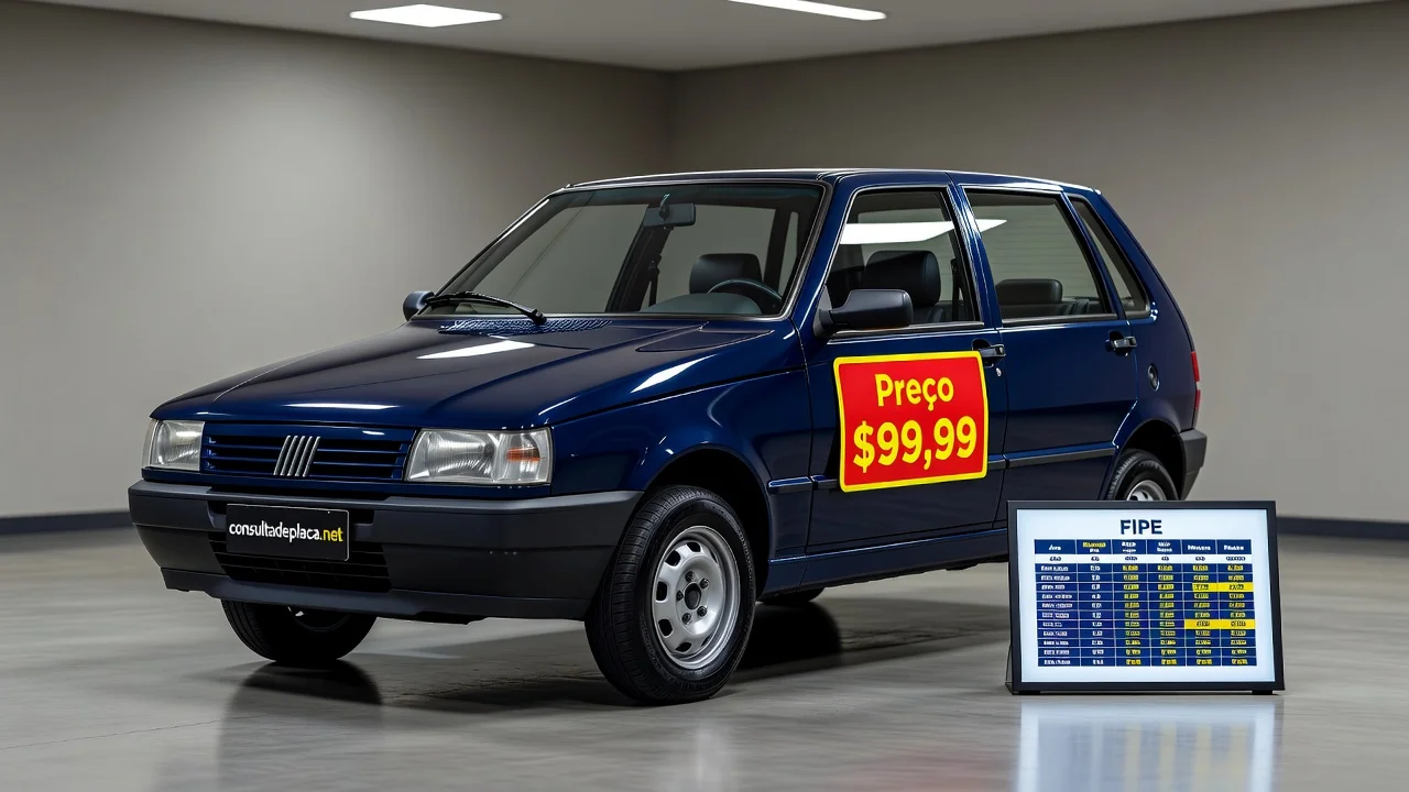 Tabela FIPE Uno 2008: Preço Atualizado e Quanto Vale