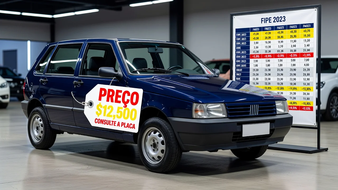 Tabela FIPE Uno 2017: Preço Atualizado e Quanto Vale