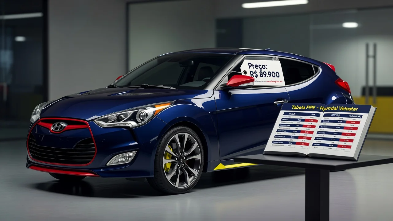 Tabela FIPE Veloster 2026: Preços por Ano e Como Consultar pela Placa
