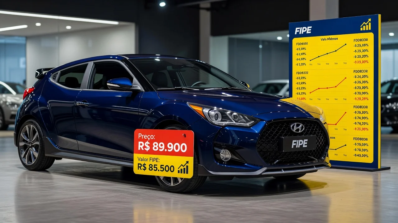 Tabela FIPE Veloster 2012: Preço Atualizado e Quanto Vale