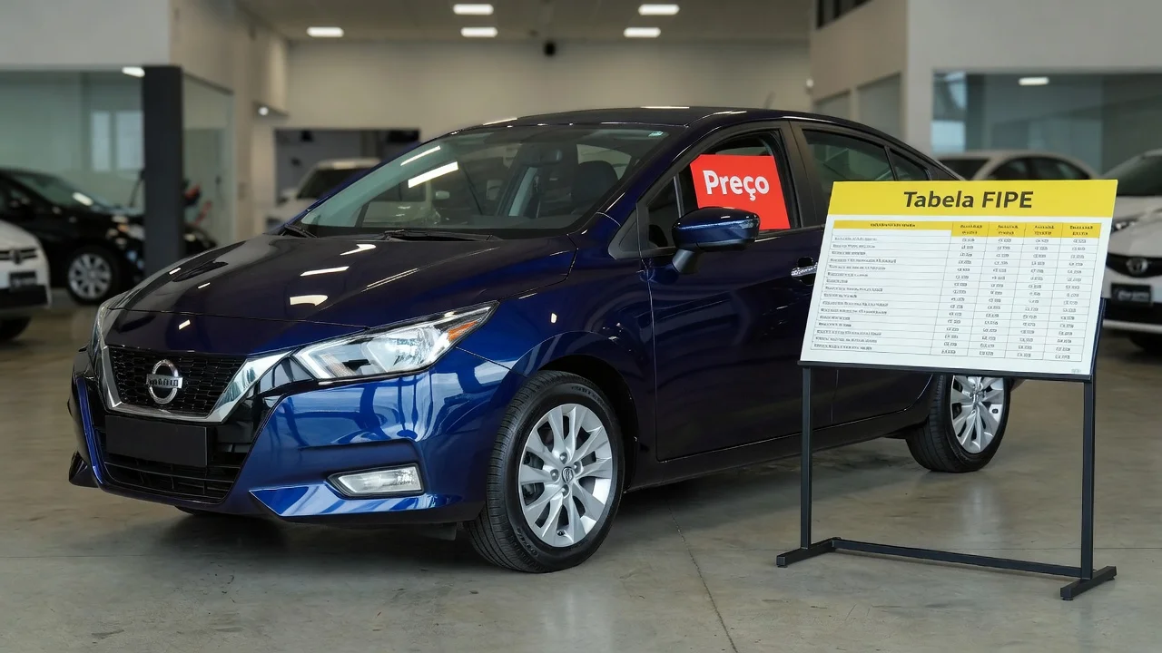 Tabela FIPE Versa 2020: Preço Atualizado e Quanto Vale