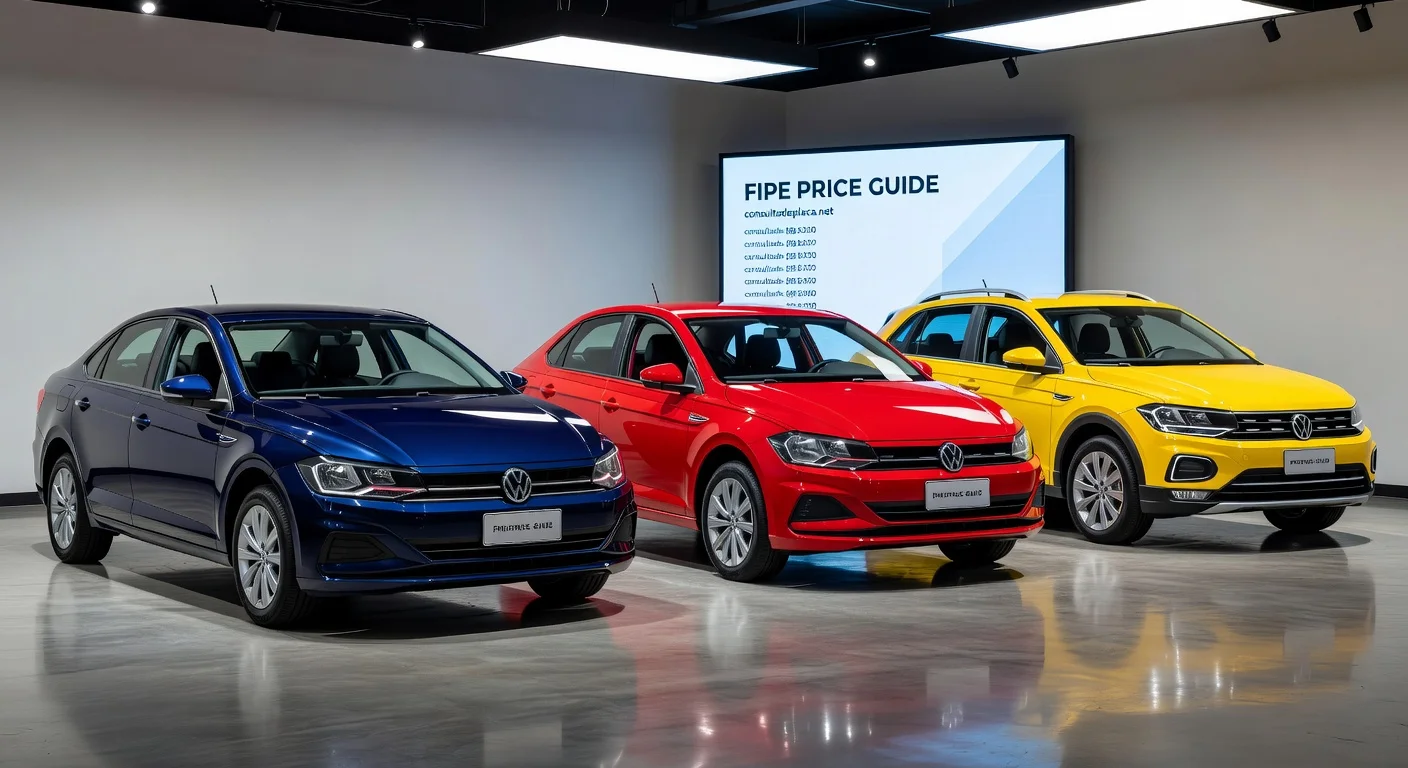Tabela FIPE Volkswagen: Preços de Todos os Modelos em 2026