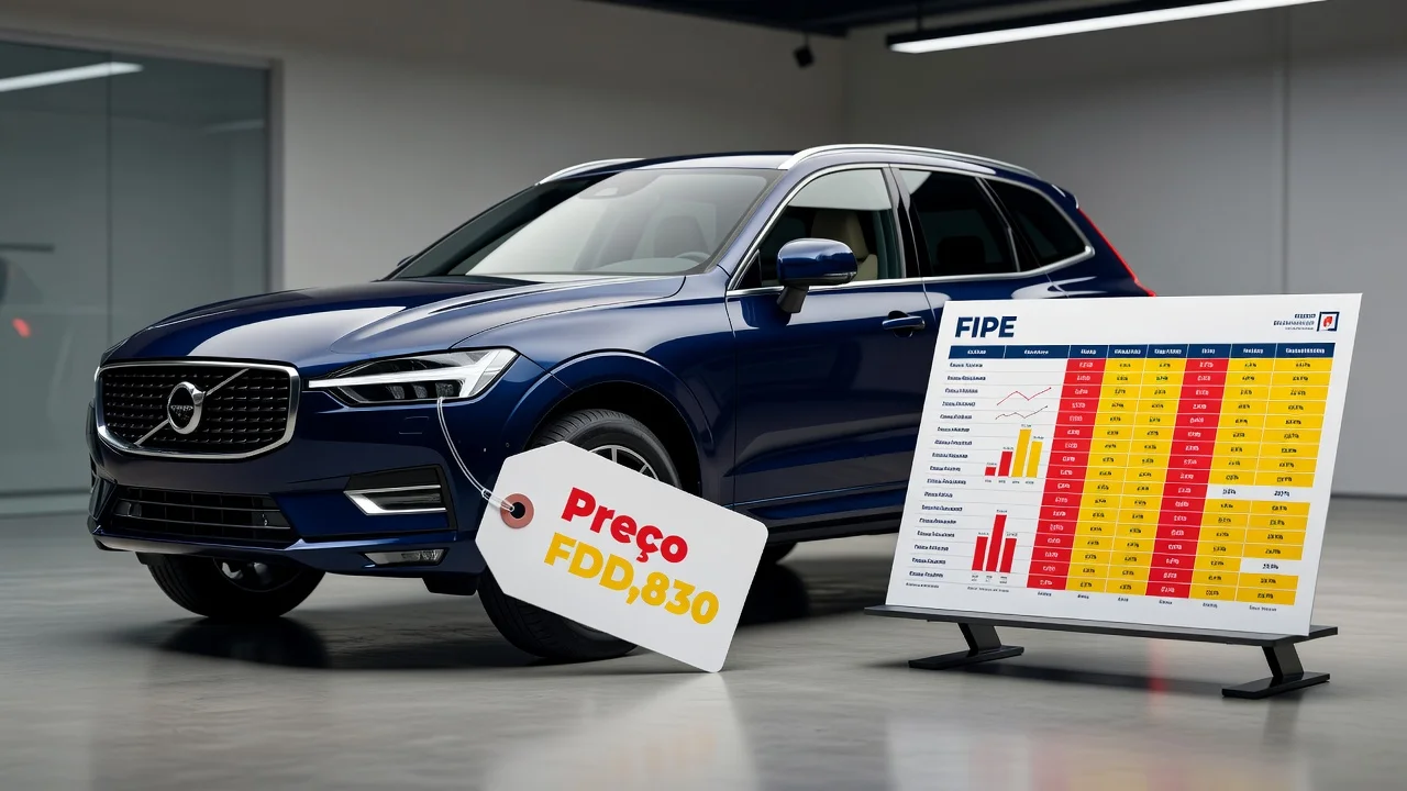 Tabela FIPE XC 60 2026: Preços por Ano e Como Consultar pela Placa