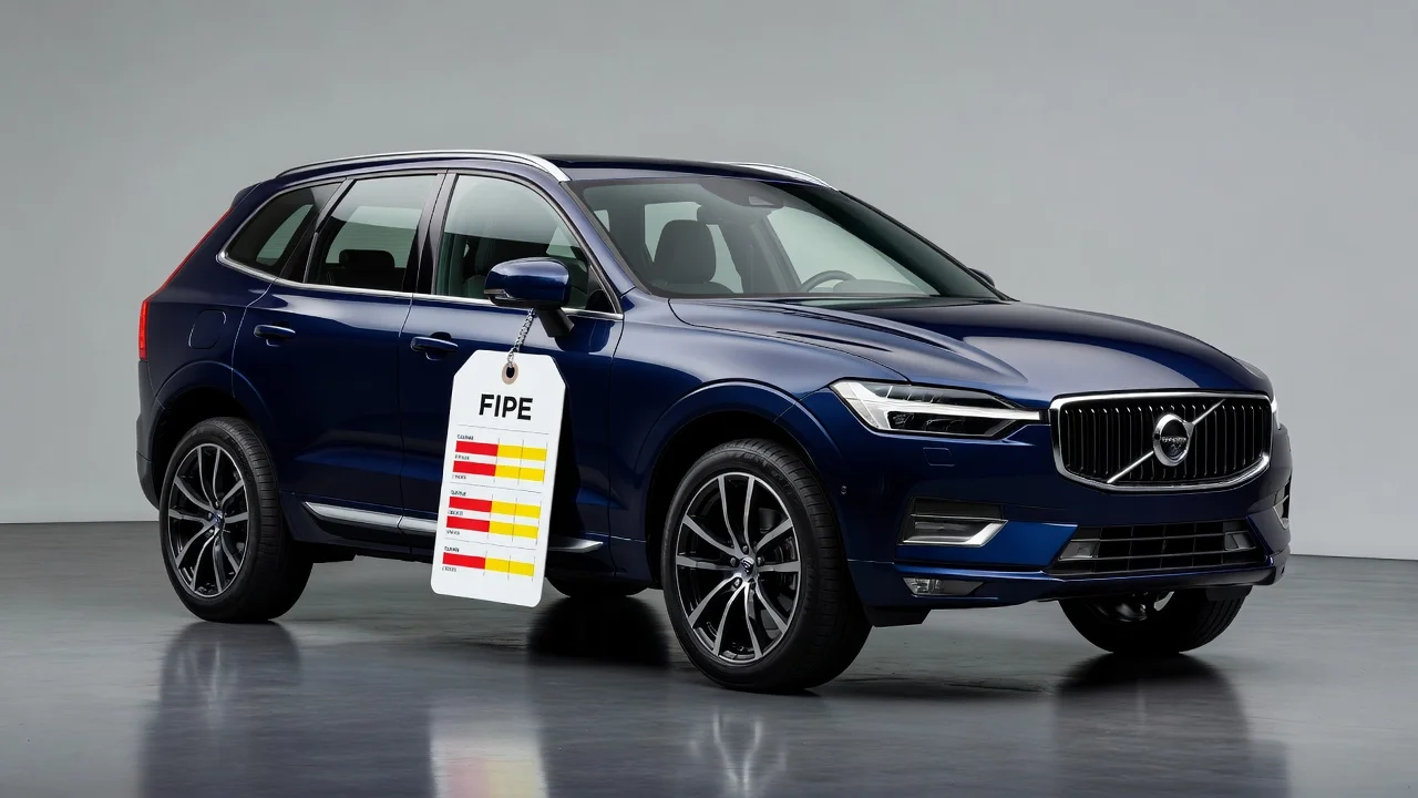 Tabela FIPE XC60 2026: Preços por Ano e Como Consultar pela Placa