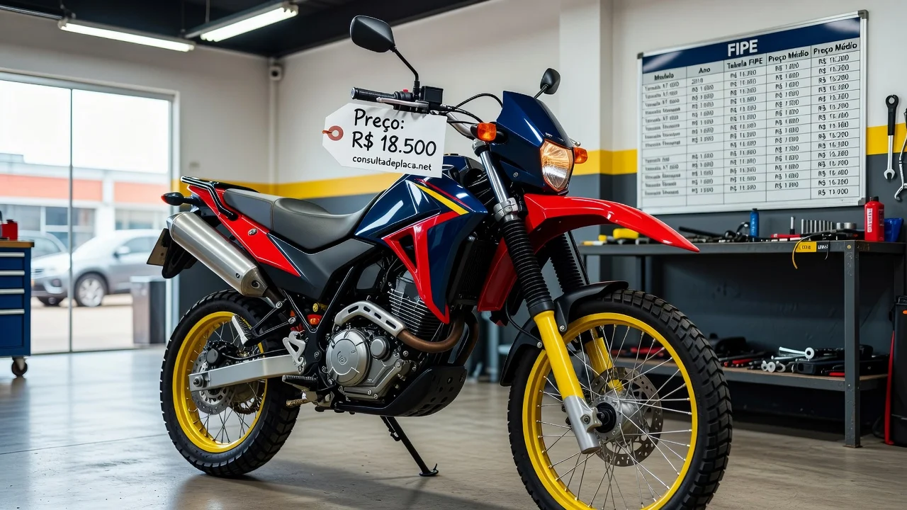 Tabela FIPE XT 600 2026: Preços por Ano e Como Consultar pela Placa