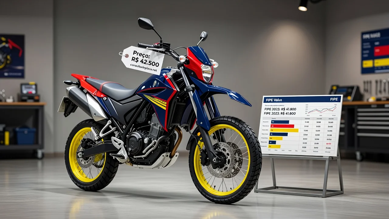 Tabela FIPE XT 660R 2026: Preços por Ano e Como Consultar pela Placa