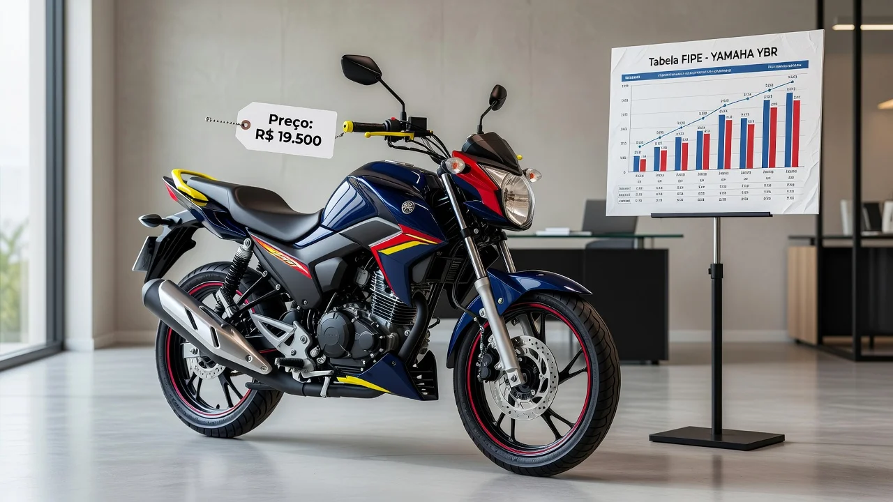 Tabela FIPE Ybr 2007: Preço Atualizado e Quanto Vale