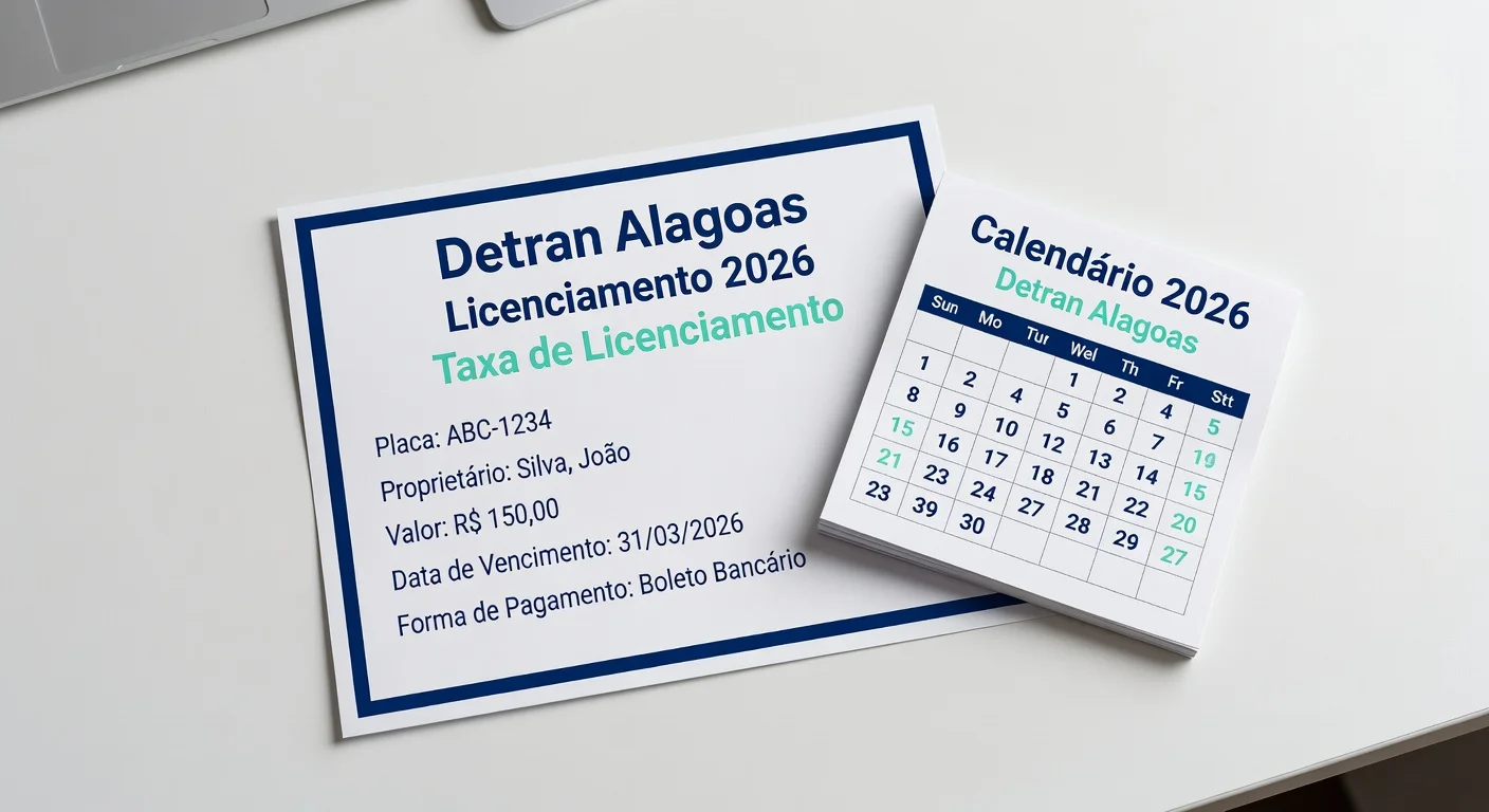 Taxa de Licenciamento AL 2026: Valor e Como Pagar