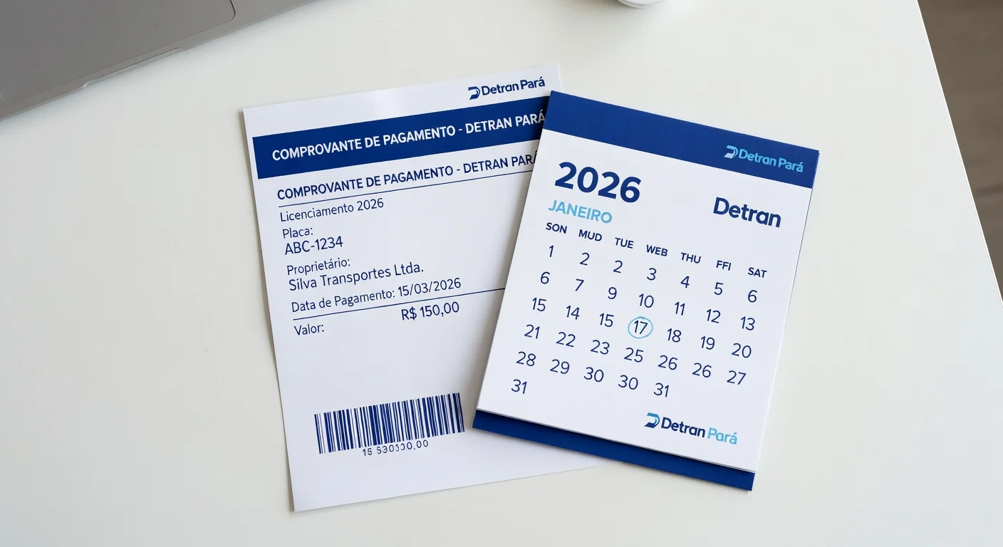 Taxa de Licenciamento PA 2026: Valor e Como Pagar