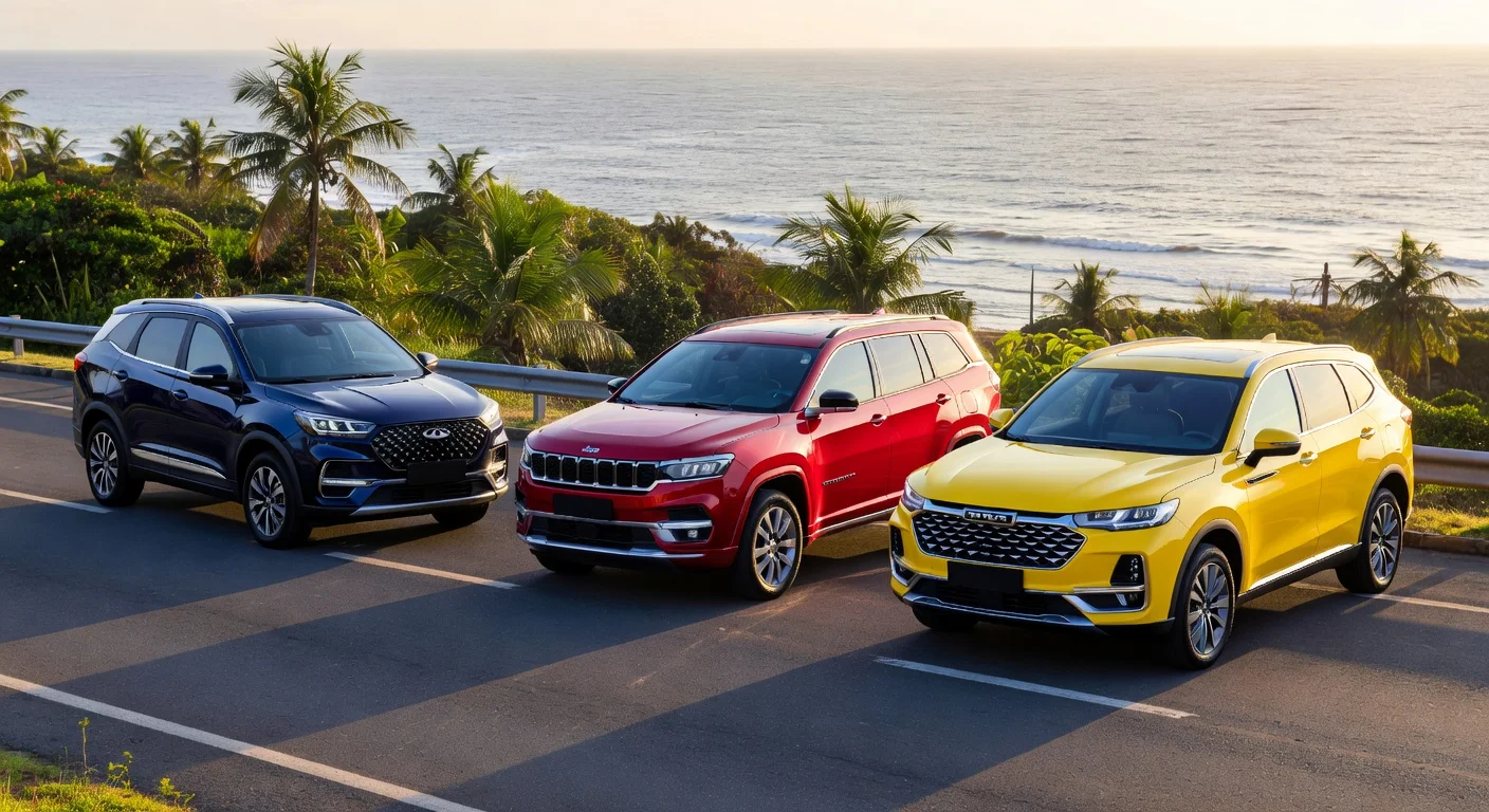 Tiggo 8 Pro vs Jeep Commander vs Haval H6: Melhor SUV 7 Lugares em 2026?
