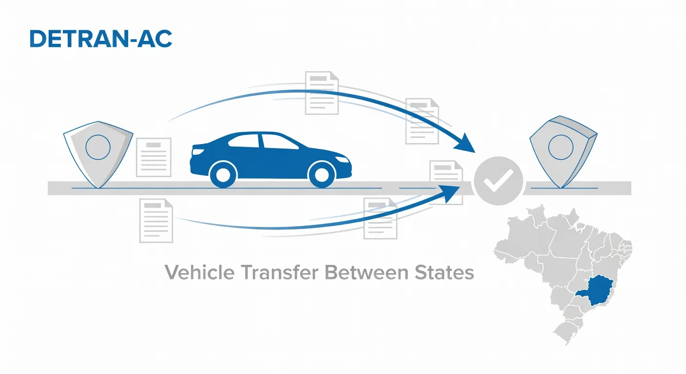 Transferência de Veículo entre Estados AC: Documentos e Passo a Passo no DETRAN-AC 2026
