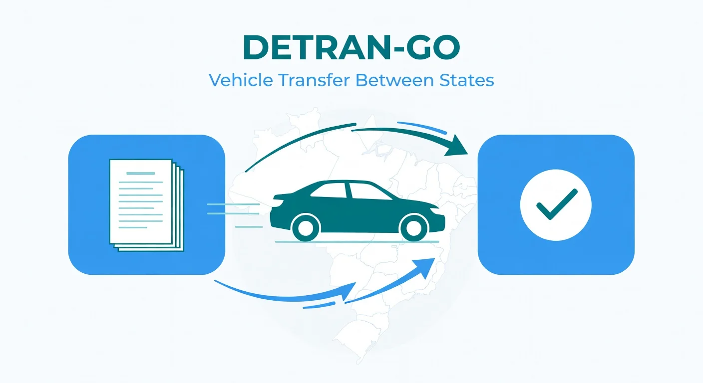 Transferência de Veículo entre Estados GO: Documentos e Passo a Passo no DETRAN-GO 2026
