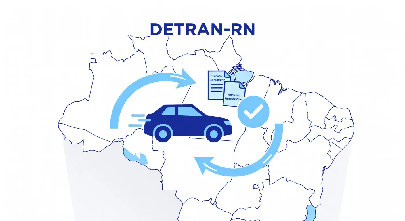 Transferência de Veículo entre Estados RN: Documentos e Passo a Passo no DETRAN-RN 2026