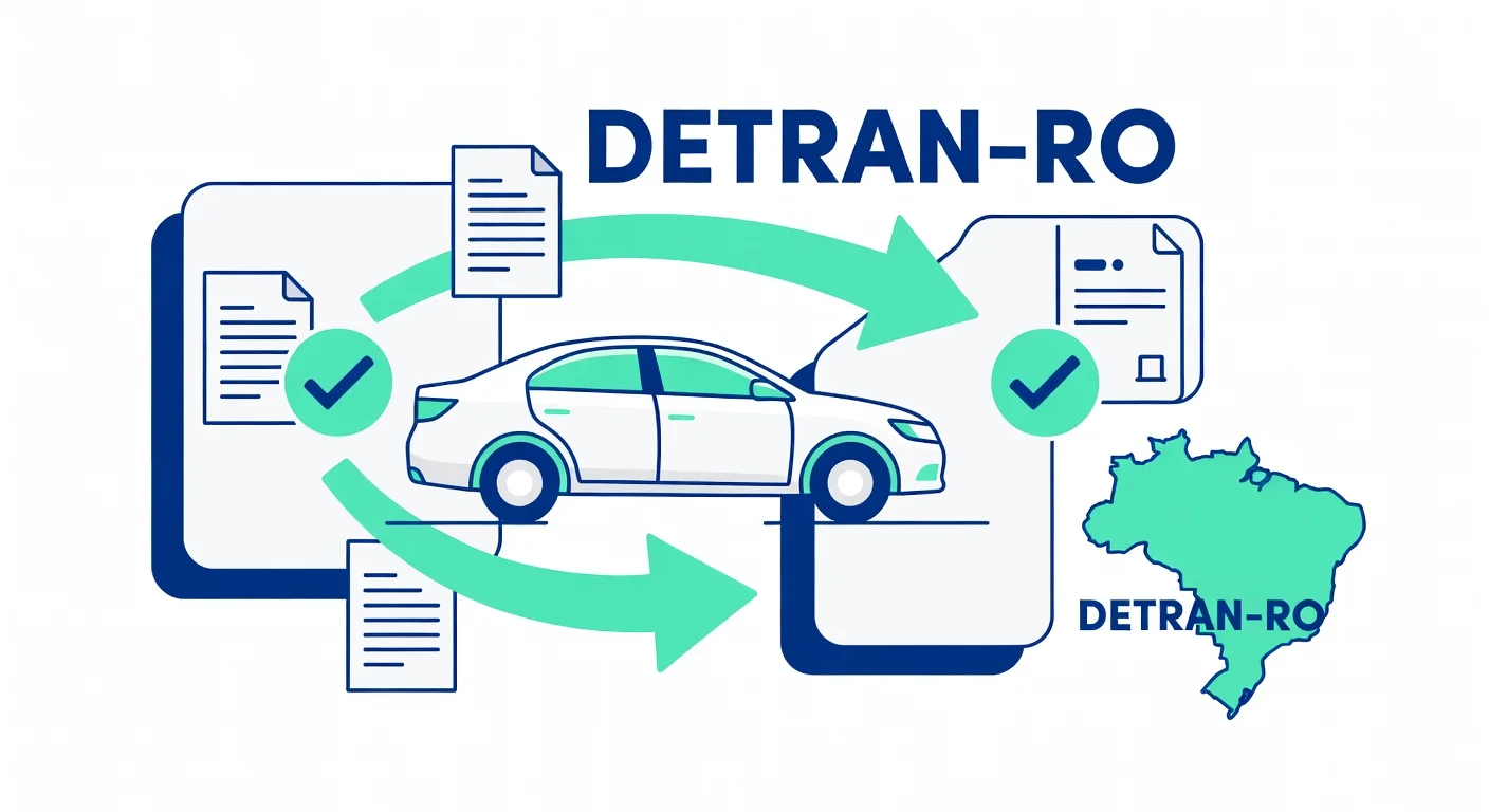 Transferência de Veículo entre Estados RO: Documentos e Passo a Passo no DETRAN-RO 2026