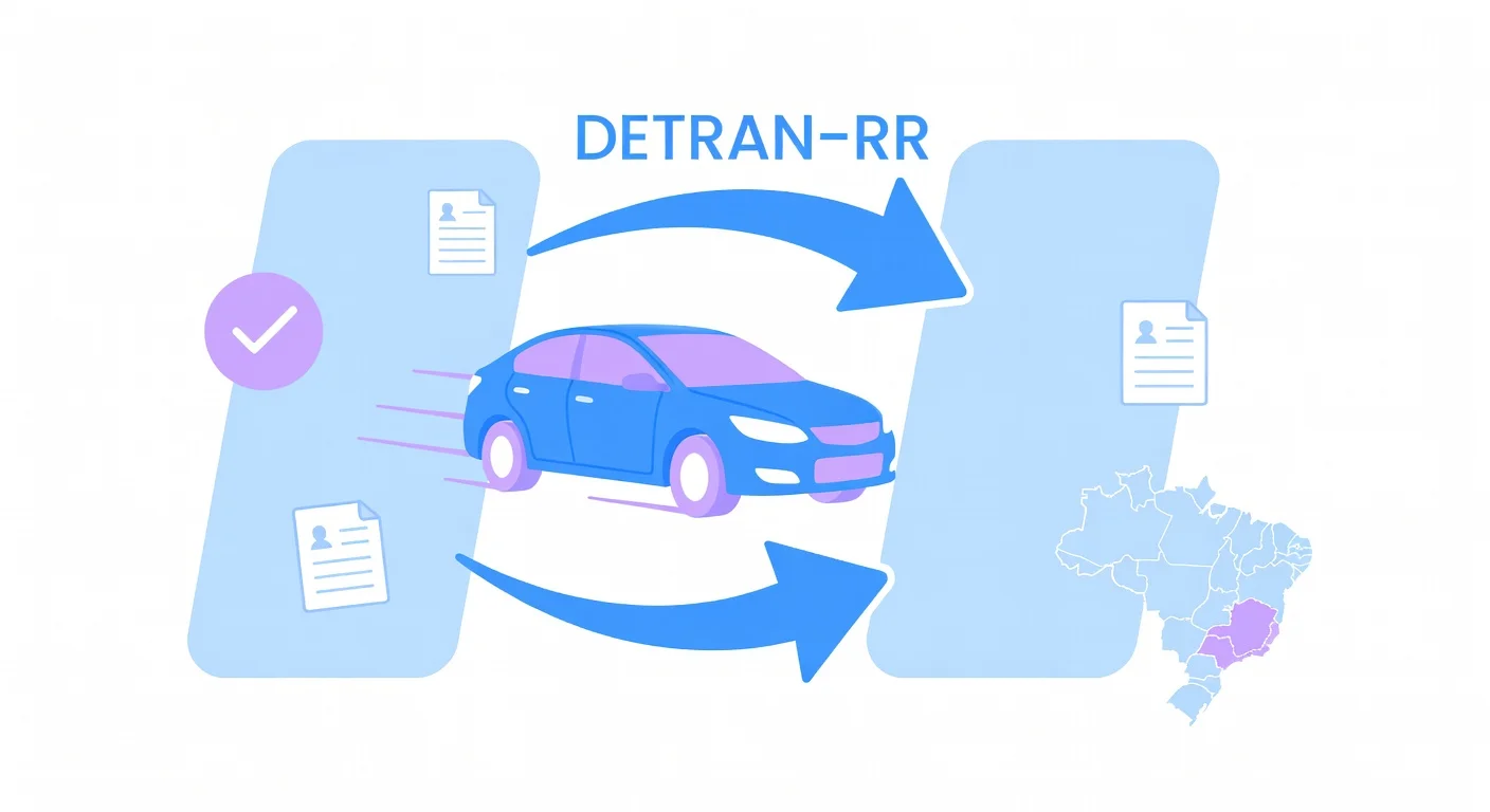 Transferência de Veículo entre Estados RR: Documentos e Passo a Passo no DETRAN-RR 2026