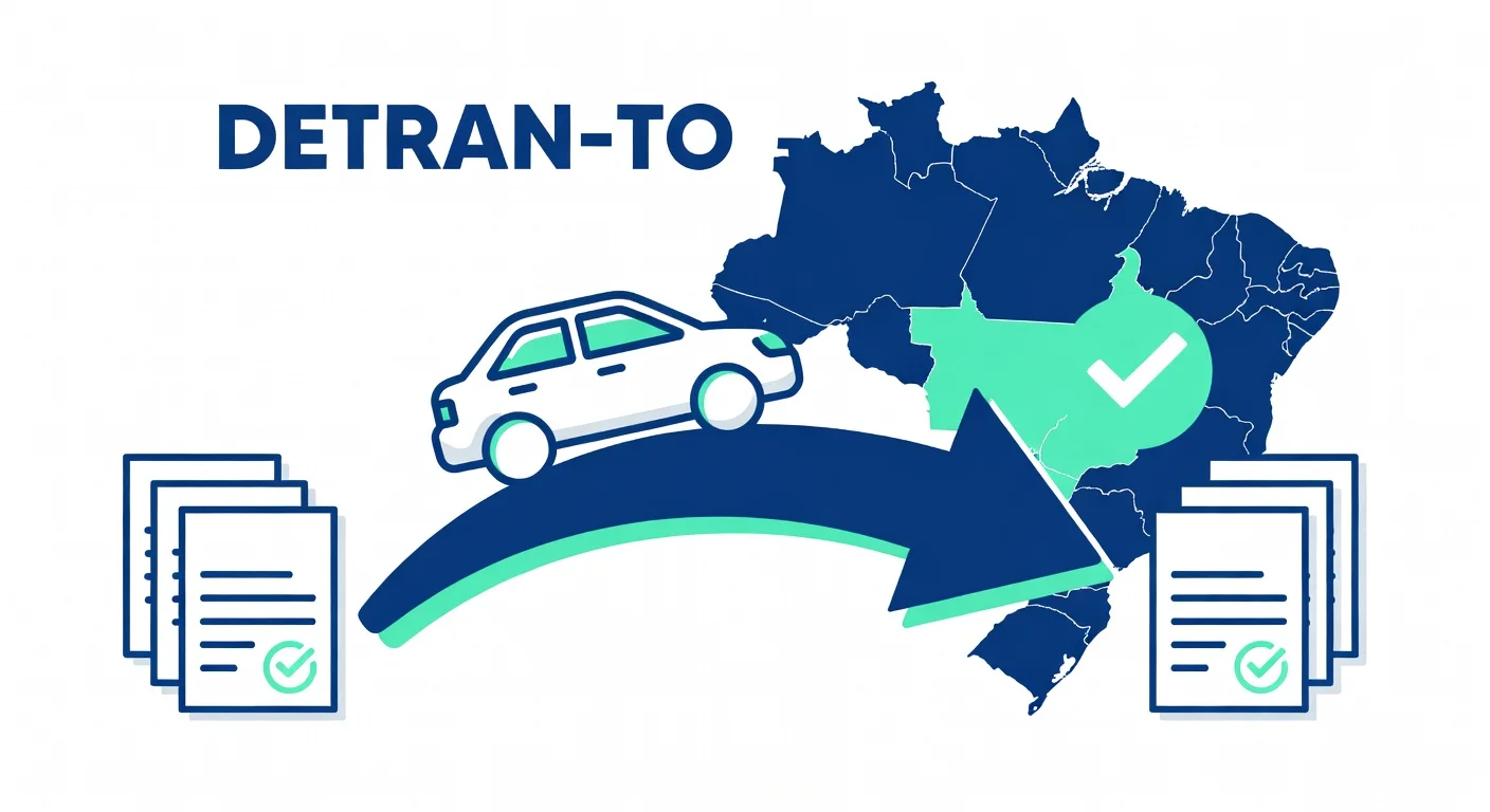 Transferência de Veículo entre Estados TO: Documentos e Passo a Passo no DETRAN-TO 2026