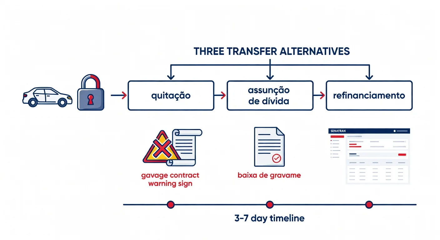 Transferência de carro financiado 2026: é possível e como fazer