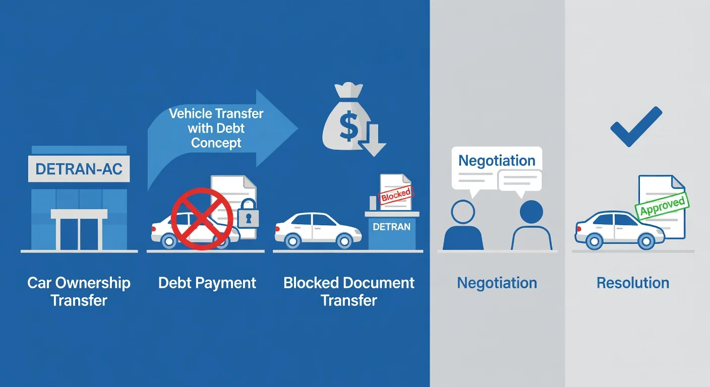 Transferir Veículo com Débito AC: É Possível? Como Fazer