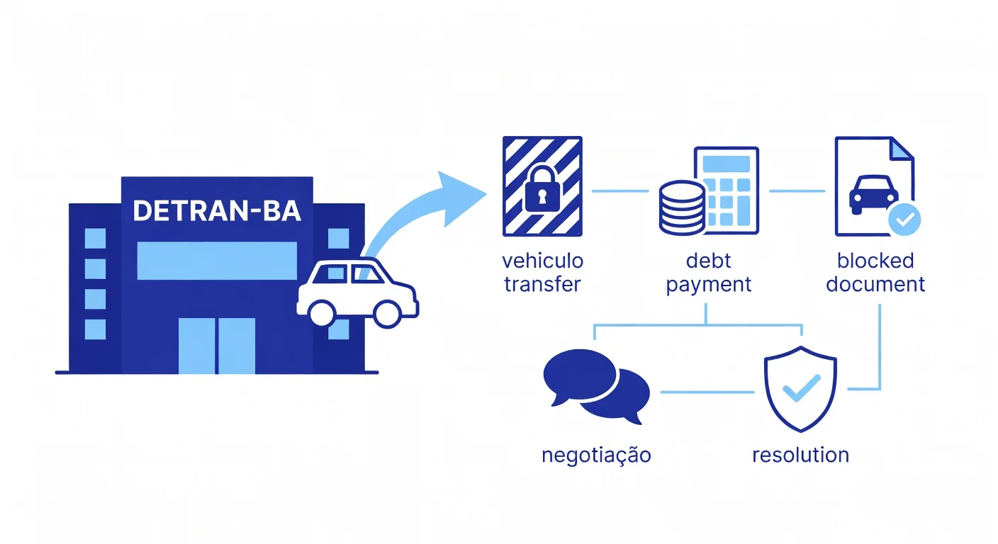 Transferir Veículo com Débito BA: É Possível? Como Fazer