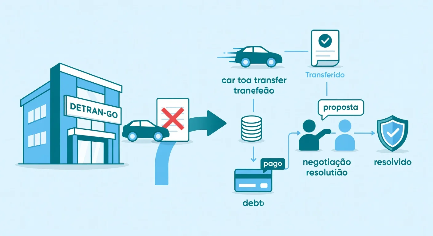 Transferir Veículo com Débito GO: É Possível? Como Fazer