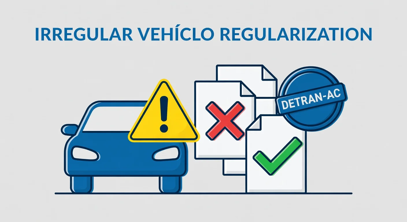 Veículo Irregular AC: Como Regularizar no DETRAN-AC em 2026